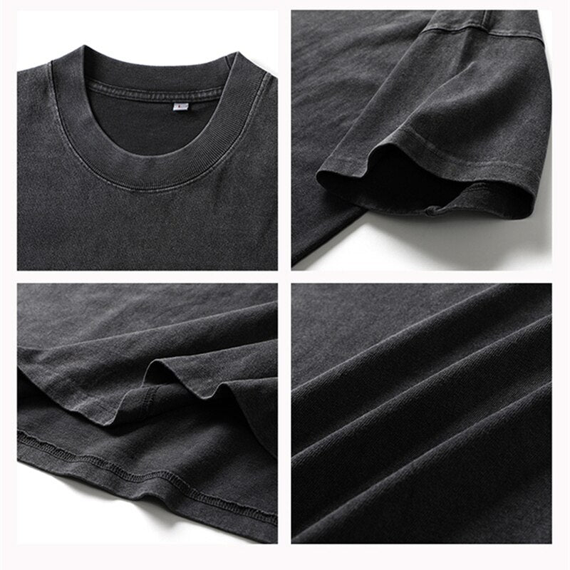 High Quality Loose Short Sleeve Basic Tee